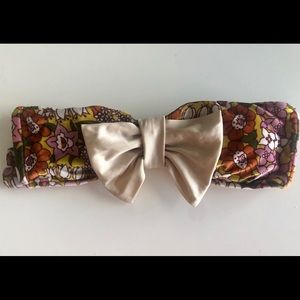 Lolli Bikini Top gold floral